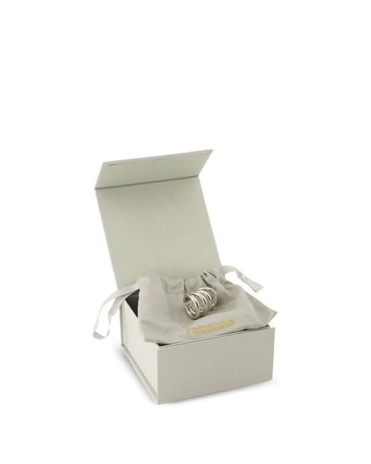 Orecchini Punk di Rabanne in White
