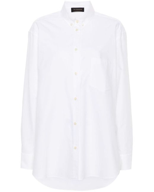 Camisa Robbie de manga larga ANDAMANE de color White