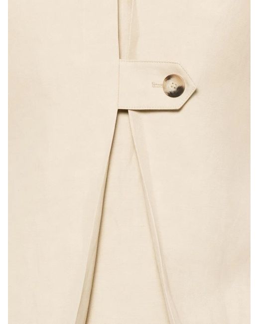 Joseph Natural Buttoned Single-Breasted Blazer