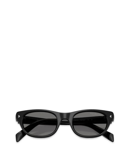 Prada Gray Cat-Eye Sunglasses