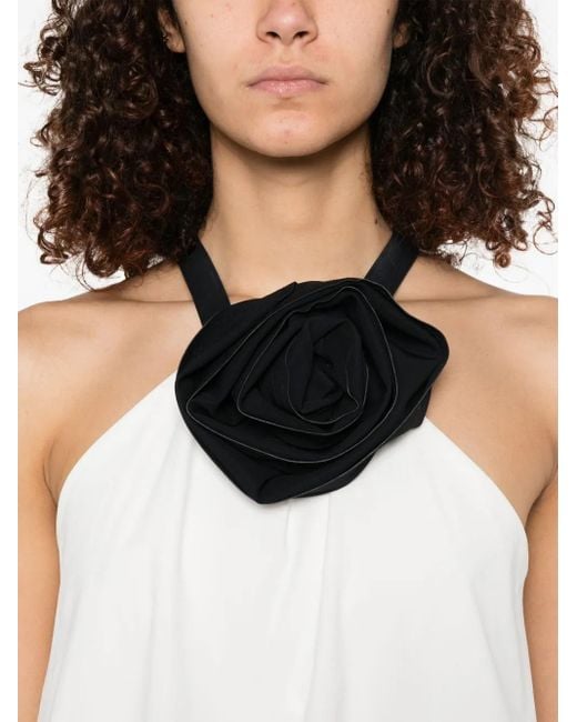 Dorothee Schumacher White Brooch-Detail Top