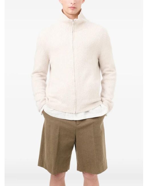 Our Legacy Cardigan mit Stehkragen in White für Herren
