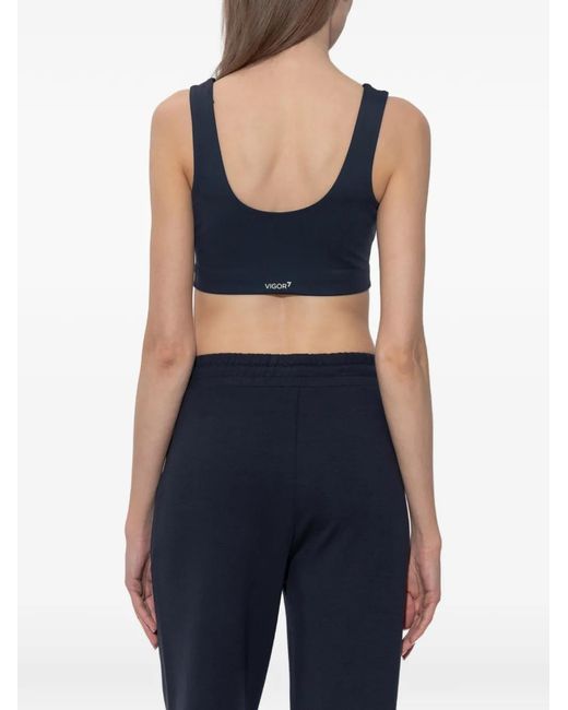 EA7 Blue Short Training Top