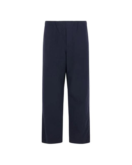 Meta Campania Collective Blue Ed Dot Multiple-Pockets Trousers for men
