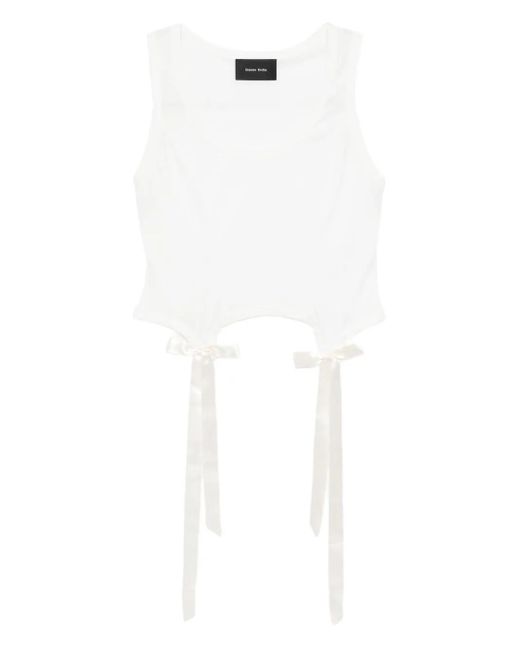 Simone Rocha リヨセル トップ White
