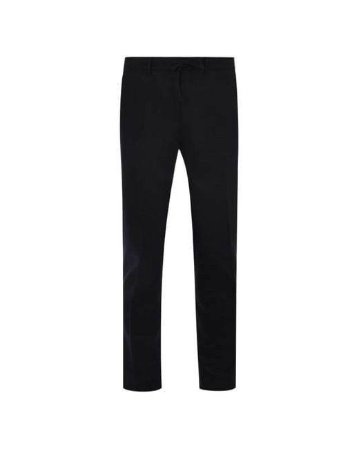 Slowear Black Pocket Trousers for men