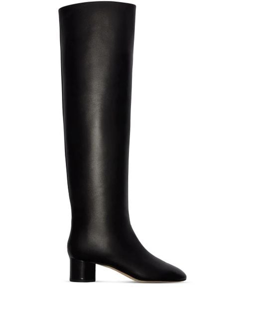 Aeyde Black Willa Calf Leather