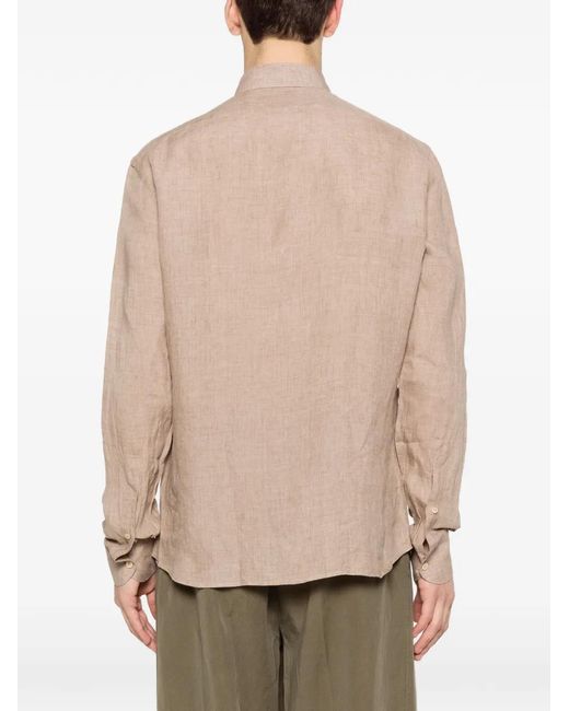 Alessandro Gherardi Natural Buttoned Shirt for men
