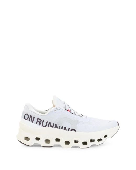 On Shoes White Cloudtilt Logo-Print Sneakers