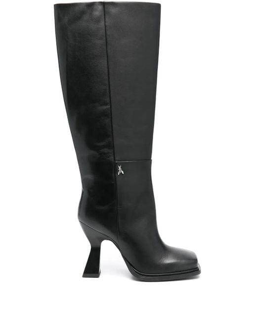 Patrizia Pepe Black 100Mm Astral Boots