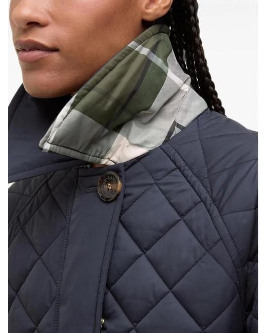 Barbour Blue Laoise Quilted Jacket