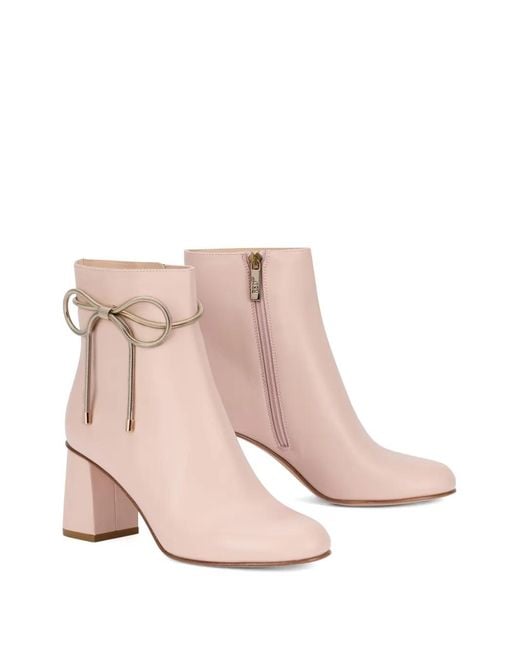 Red(v) Pink Bow Boots