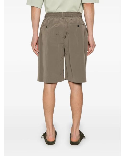 stein Shorts mit Faltendetail in Gray für Herren
