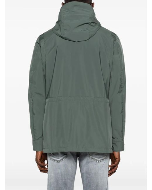 Veste À Patch Logo Moorer pour homme en coloris Gray