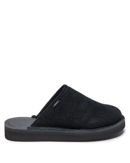 Suicoke Black No Wave Slipper