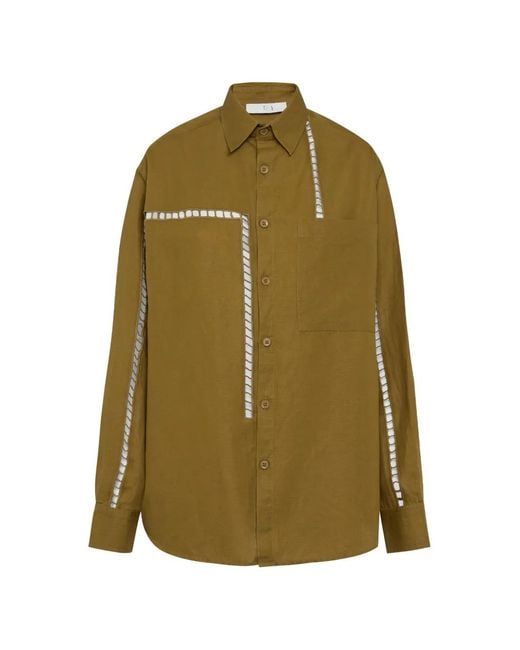 Tela Green Long-Sleeve Shirt