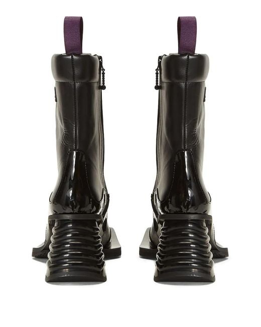 Eytys Gaia Leather Boots in Black | Lyst