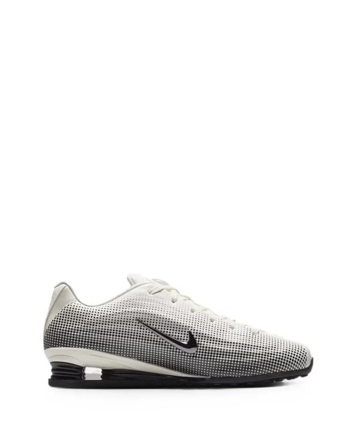 Nike White Shox Z Logo-Detail Sneakers