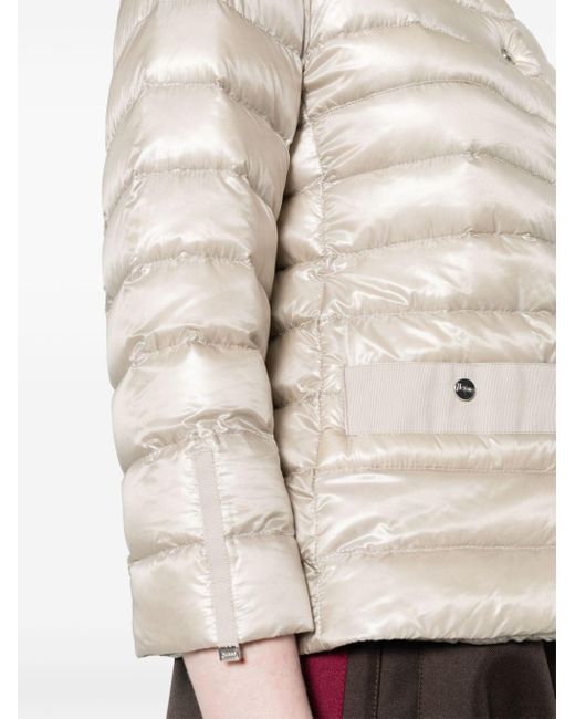Herno Natural Padded Quilted Jacket