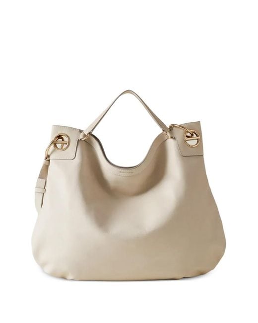 Borbonese Natural Grand Sac Cabas London