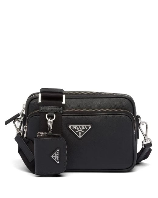 Prada Black Shoulder Bags for men