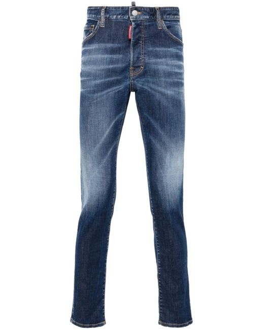 DSquared² Blue Cool Guy Slim-cut Jeans for men