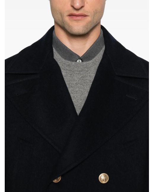 Brunello Cucinelli Black Coats for men