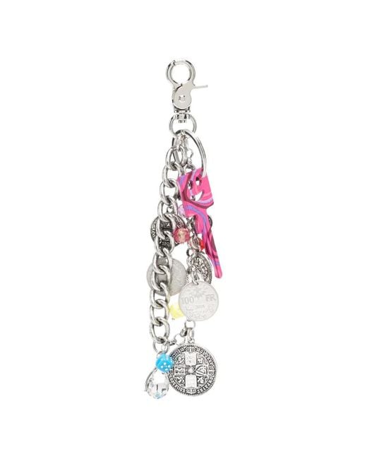 OTTOLINGER Pink Chance Coin-Pendant Bag Charm