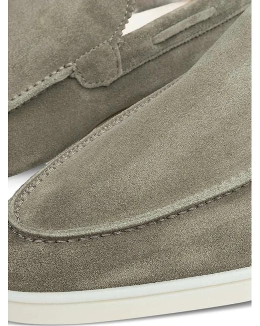 Aurélien Green Yacht Suede Loafers for men