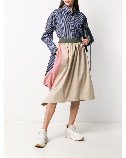 jw anderson asymmetric skirt