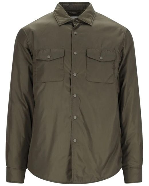 Aspesi Overhemd Met Studs in het Green voor heren