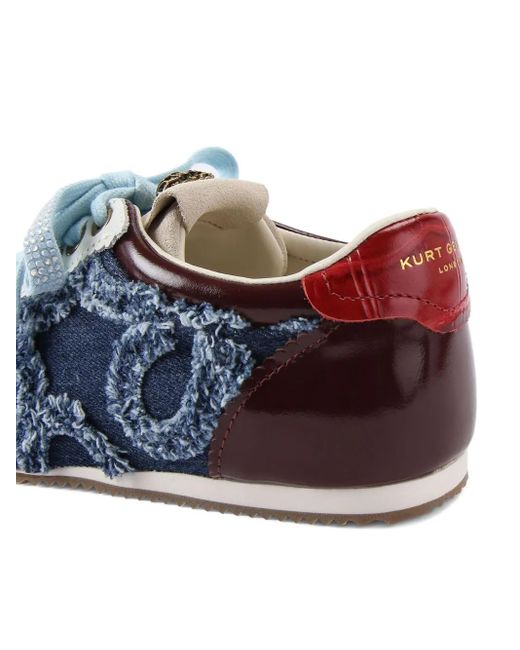 Kurt Geiger Blue Islington Sneakers