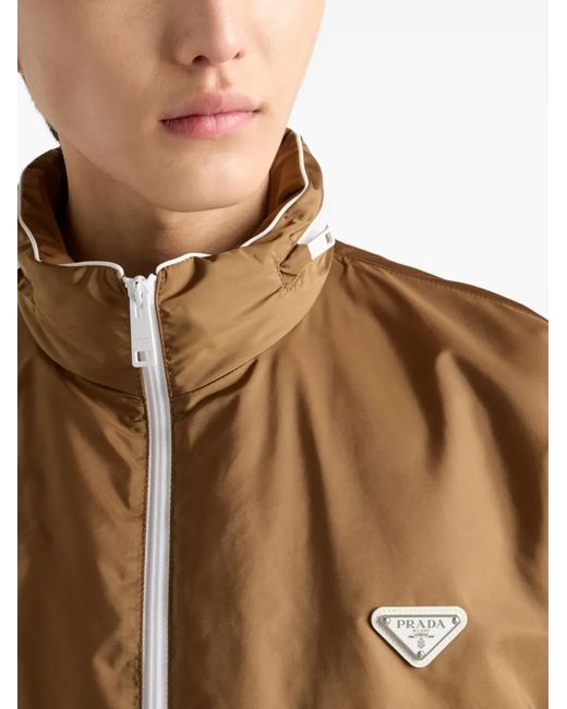 Prada Brown Re-Nylon Jacket for men