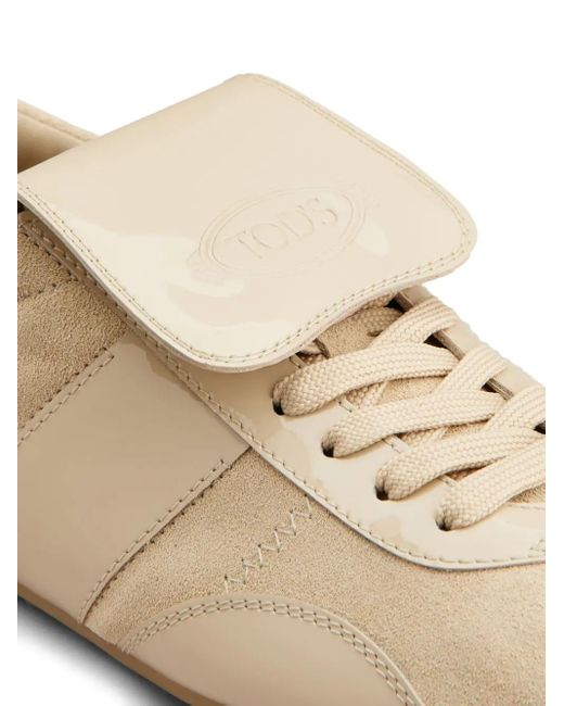 Tod's パネル スニーカー Natural