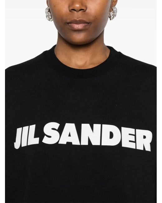 Jil Sander コットン Tシャツ Black