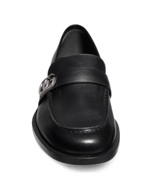 Gucci Black Loafers With Double G for men