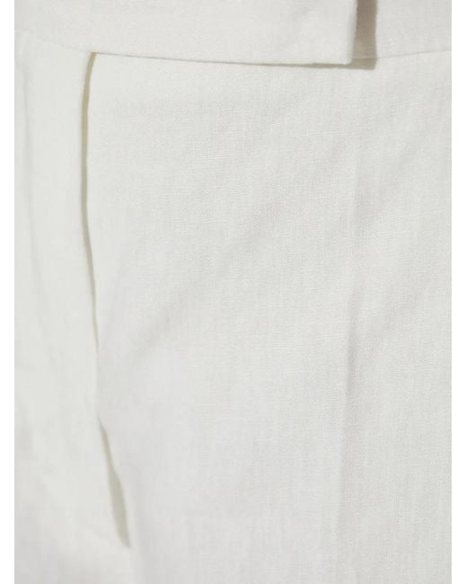 Max Mara Sequoia Broek in het White