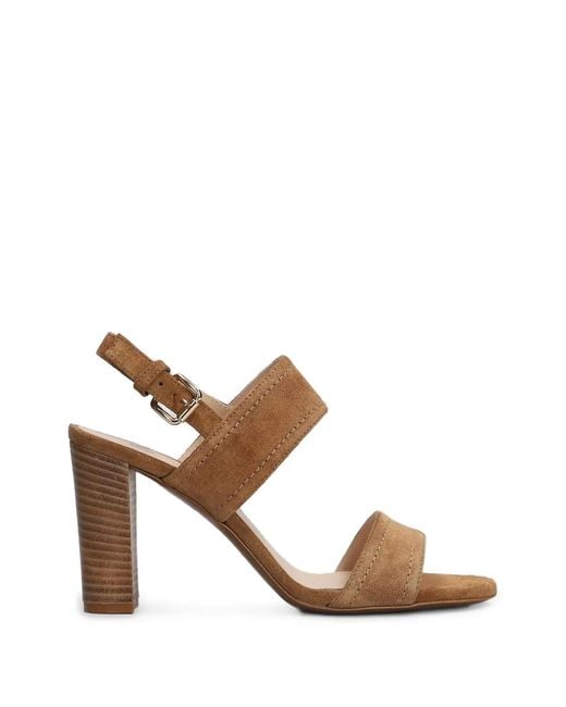 Roberto Festa Brown Buckle-Fastening Suede Sandals