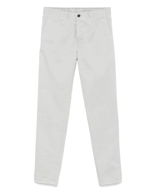 メンズ Incotex スリムパンツ White