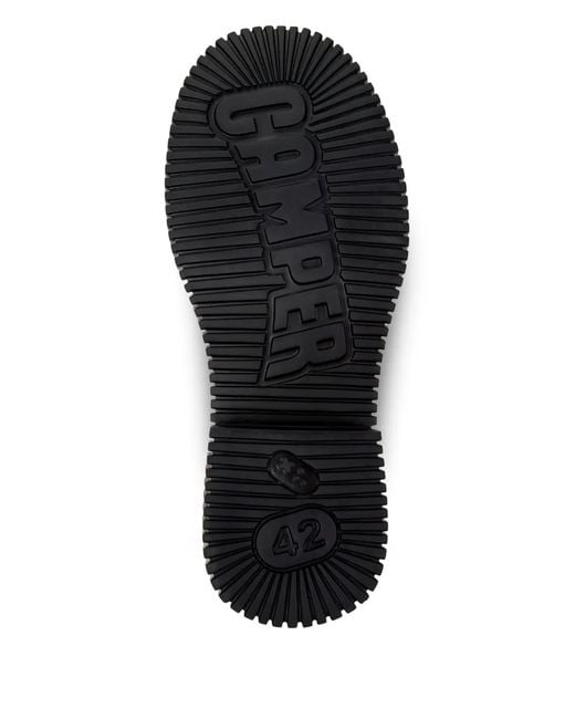 Stringate Con Punta Tonda di Camper in Brown da Uomo