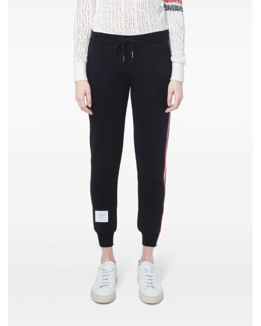 Thom Browne Blue Loopback Stripe Track Pants