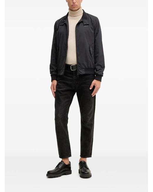 Gant Black Logo Zip Jacket for men