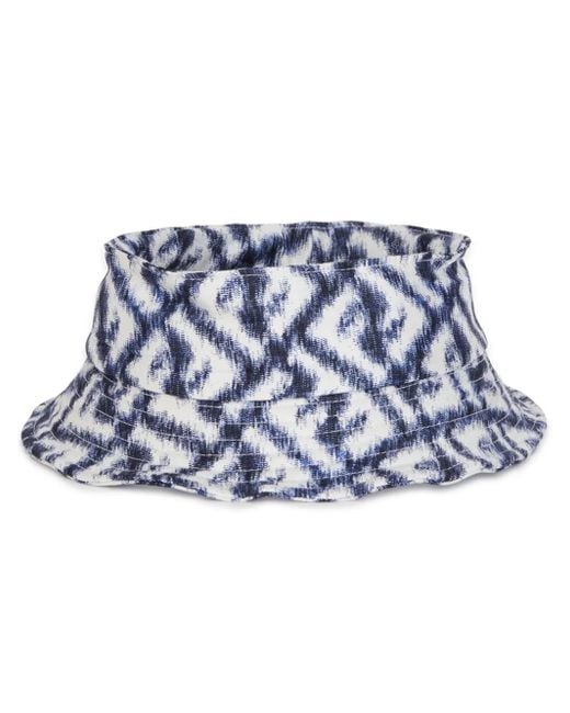 Cappello Bucket di Fendi in Blue da Uomo