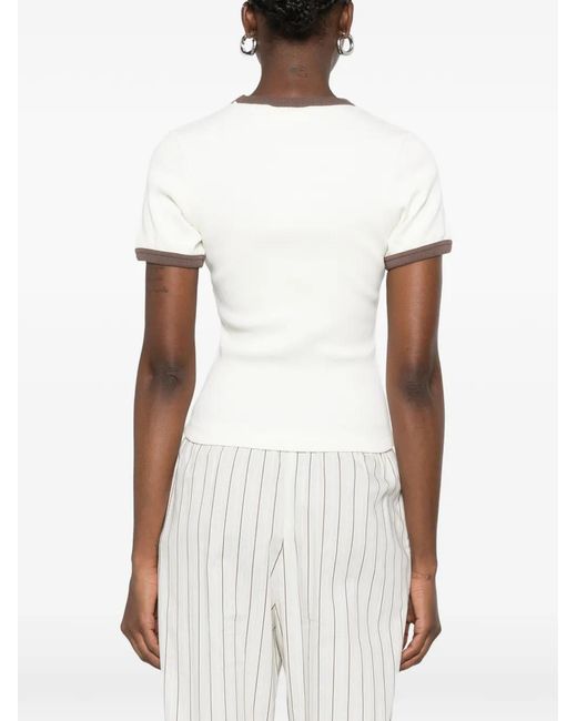 Axel Arigato White Dahlia T-Shirt
