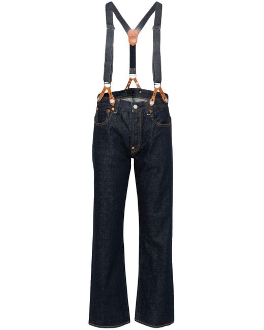KENZO Blue X Levi's® 501 Jeans mit geradem Bein