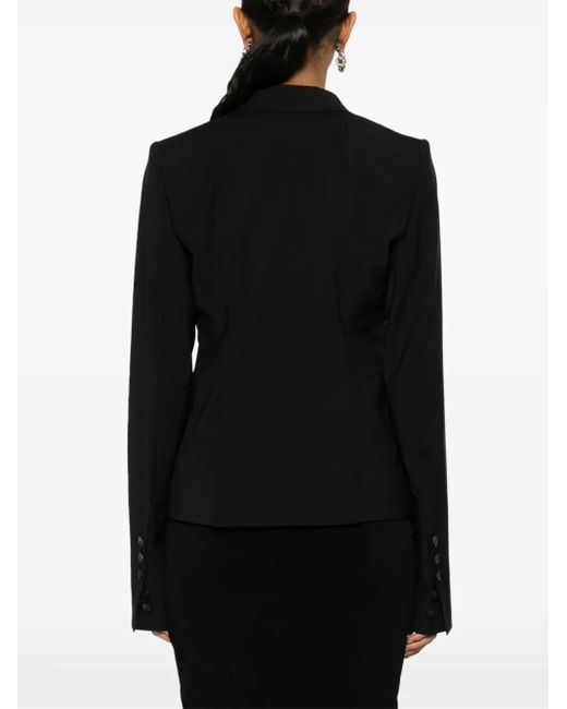 Rick Owens Black Coats & Jackets