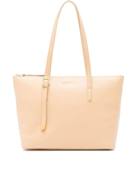 Coccinelle Natural Medium Gleen Tote Bag