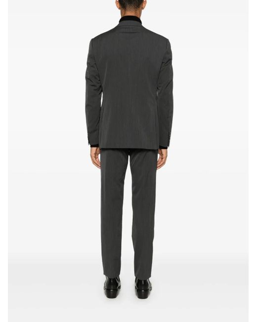 Giorgio Armani Gray Virgin-Wool Suit for men