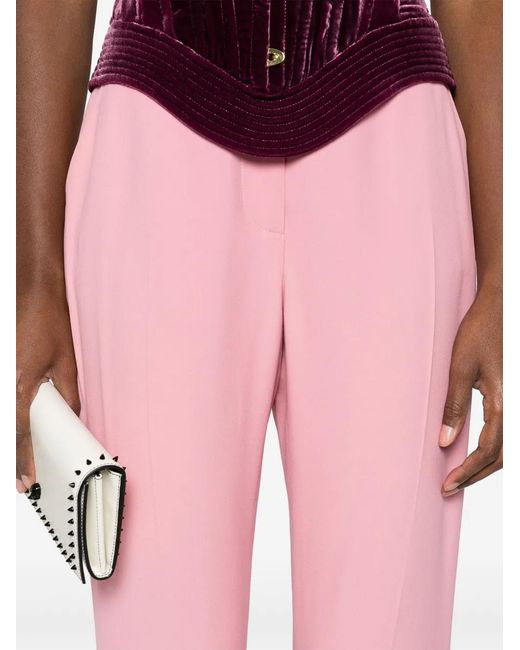 McQueen Flared Pantalon in het Pink