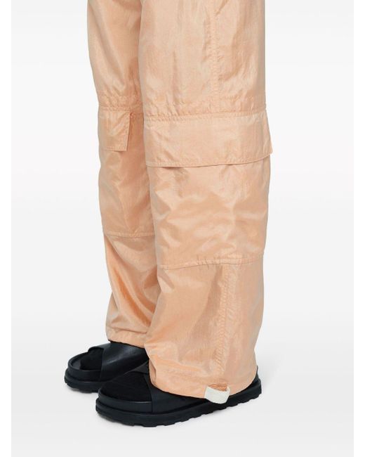 Jil Sander Natural Straight-leg Belted Trousers